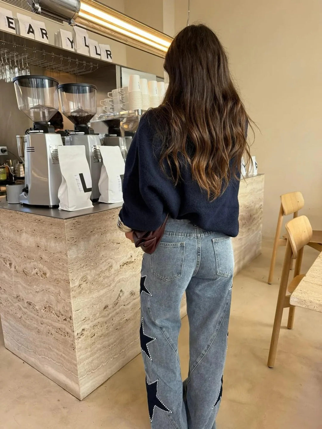 Samira | Pantalones vaqueros con estrellas